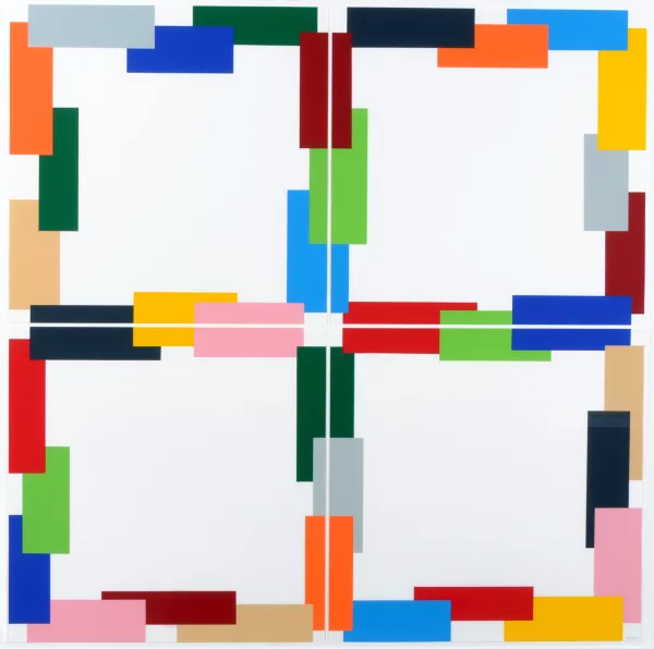 Beat Zoderer — 4 Blätter: Ohne Titel, 2001