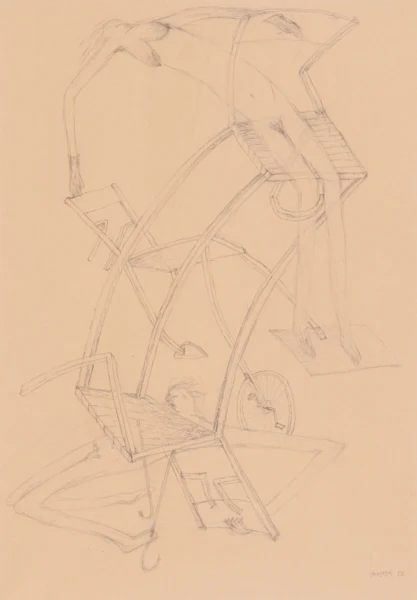 Beat Zoderer — Ohne Titel, 1982