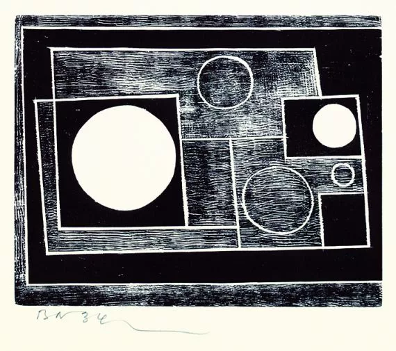 Ben Nicholson — Five Circles
