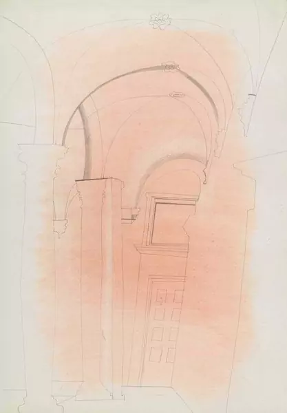BEN NICHOLSON — Palazzo Ducale Urbino. 1959. — Koller Auktionen