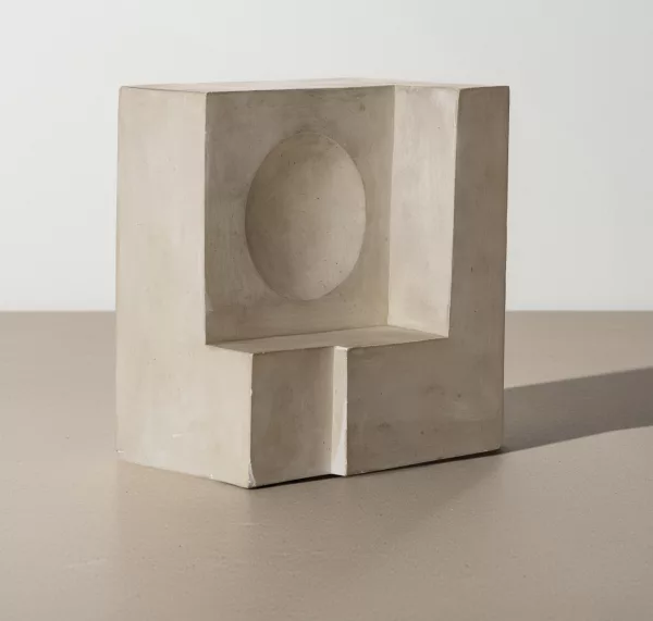 Ben Nicholson — Weisse Relief-Skulptur