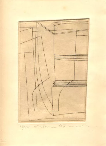 Ben Nicholson — Pewter, 1967