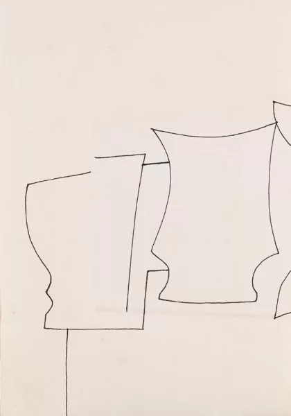 Ben Nicholson — Still life in relief