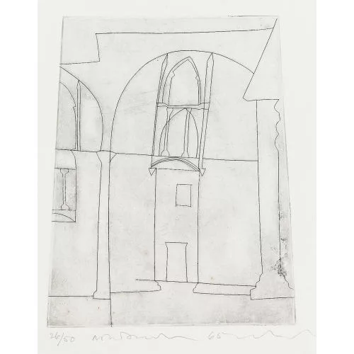 Ben Nicholson — Small silent Sienna.