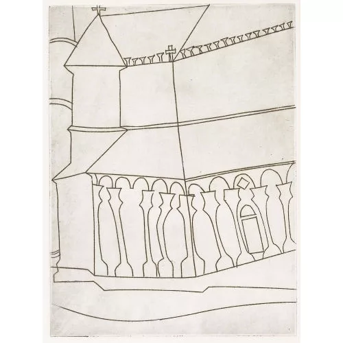 Ben Nicholson — "Fragment of Tuscan Cathedral".