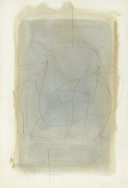 Ben Nicholson — Intermingled Still Life, 1972