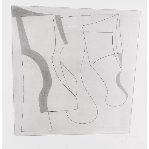 Ben Nicholson — Still life with grey.