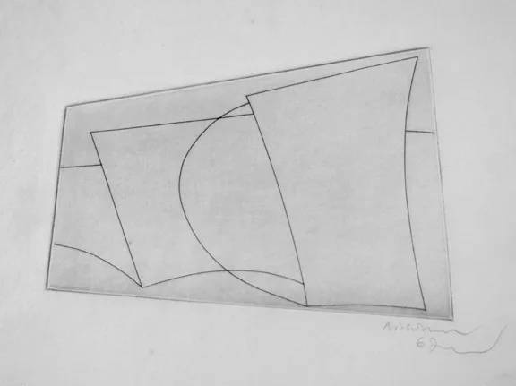 Ben Nicholson — Variation On Aegean, 1967