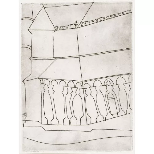 Ben Nicholson — "Fragment of Tuscan Cathedral".