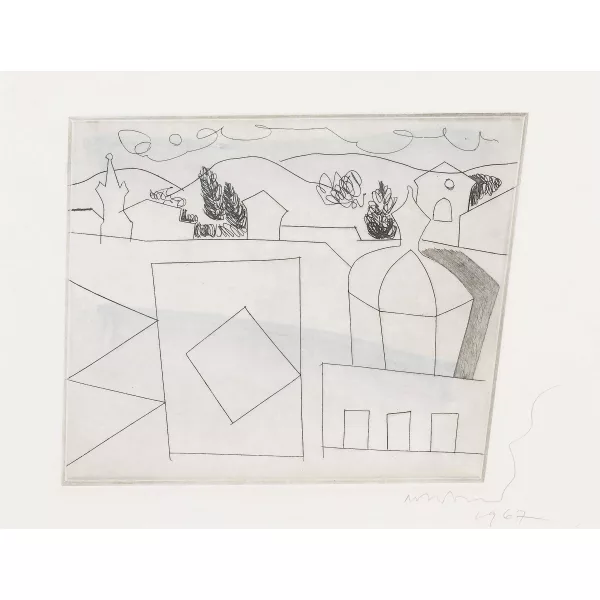 Ben Nicholson — Landscape.