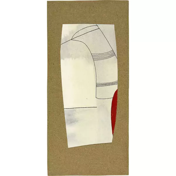 Ben Nicholson — Striped Jug and Red — Galerie Kornfeld