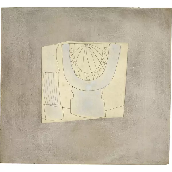 Ben Nicholson — Turkish Sundial and Column — Galerie Kornfeld