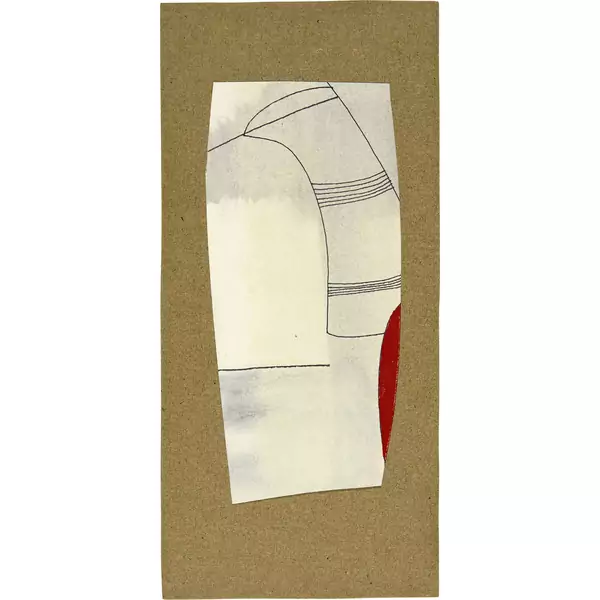 Ben Nicholson — Striped Jug and Red — Galerie Kornfeld