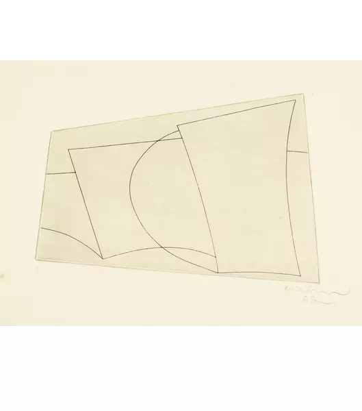 Ben Nicholson — Variation on Aegean — Galerie Kornfeld