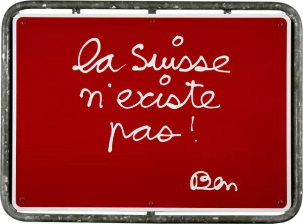 Ben Vautier — La Suisse n’existe pas