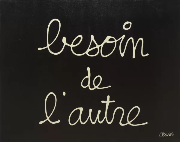 Ben Vautier — Besoin de l’autre