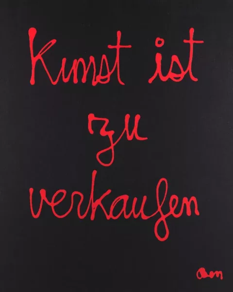 Ben Vautier — Kunst ist zu verkaufen