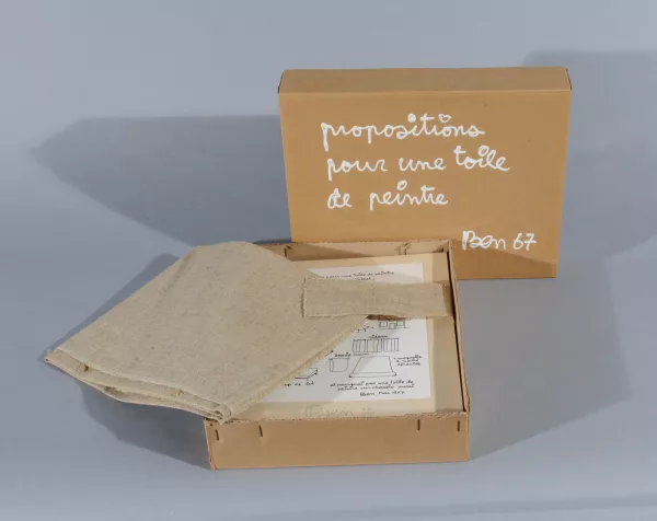 Ben Vautier — Propositions pour une toile de peintre, 1967