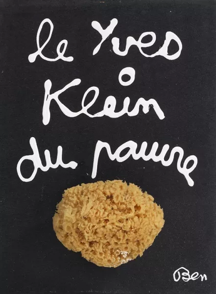 Ben Vautier — Le Yves Klein du pauvre