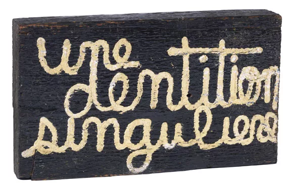 Ben Vautier — Une dentition singulière