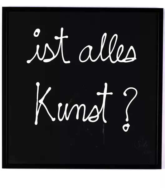 Ben Vautier — Ist alles Kunst? — Galerie Kornfeld
