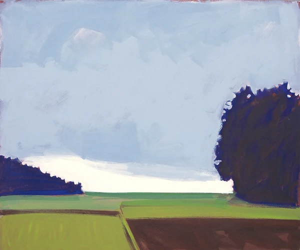 Bendicht Fivian — Waldrand, 1987