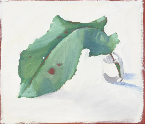 Bendicht Fivian — Blacken-Blatt in Fläschchen, 2002