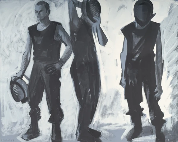 Bendicht Fivian — Aleks as a Fighter, 1983