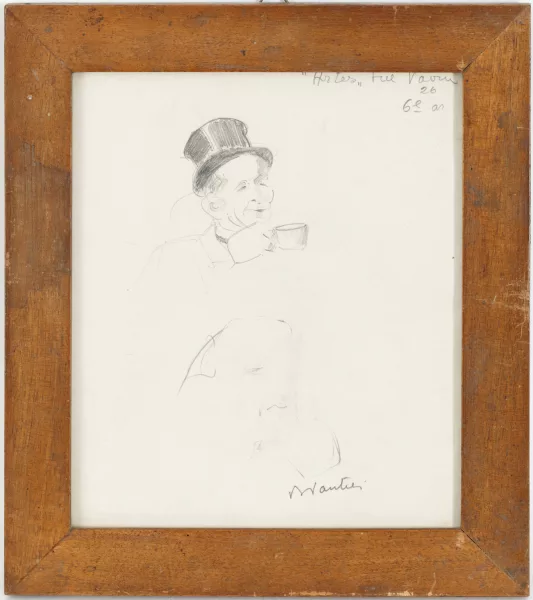 Benjamin Vautier l'Aîné — Homme buvant un café