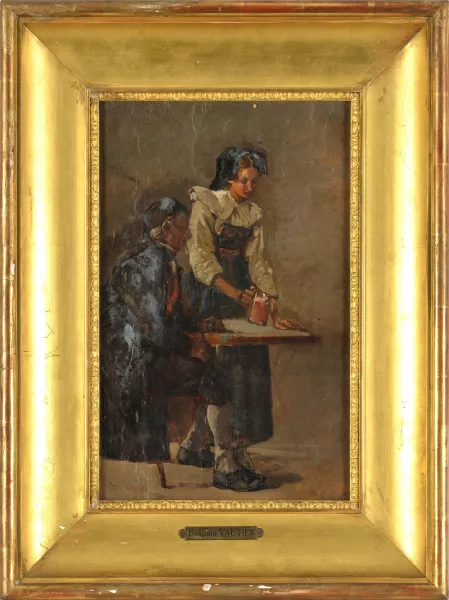 Benjamin Vautier l'Aîné — A l'auberge