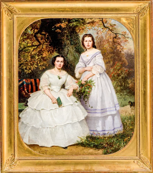 Benjamin Vautier l'Aîné — "Les deux sœurs"