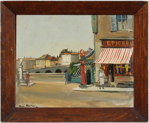 Benjamin Vautier — Vue de Mâcon