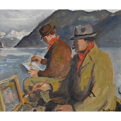 Benjamin Vautier — Atelier auf dem See.