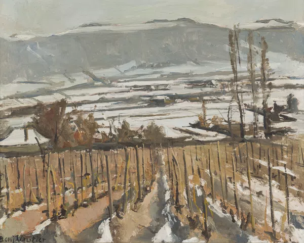 Benjamin II Vautier — Vignes et Salève,