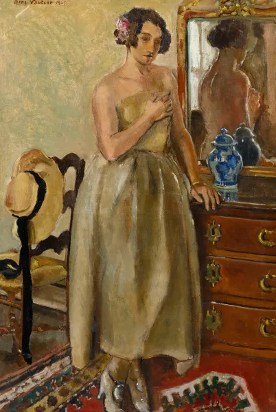 Benjamin II Vautier — Jeune femme dans un intérieur
