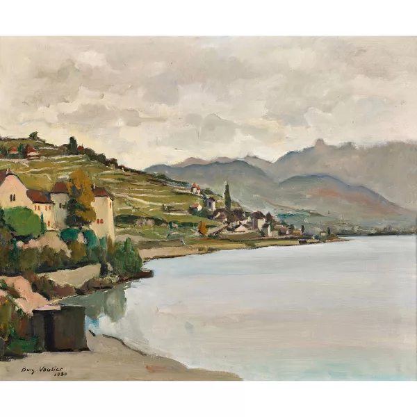 Benjamin Vautier — Le château de Glerolle.
