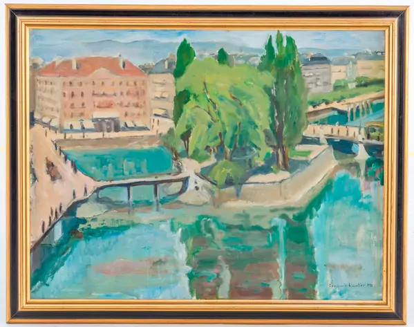 Vue de l'île Rousseau
