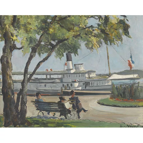 Benjamin Vautier — "Le bateau".