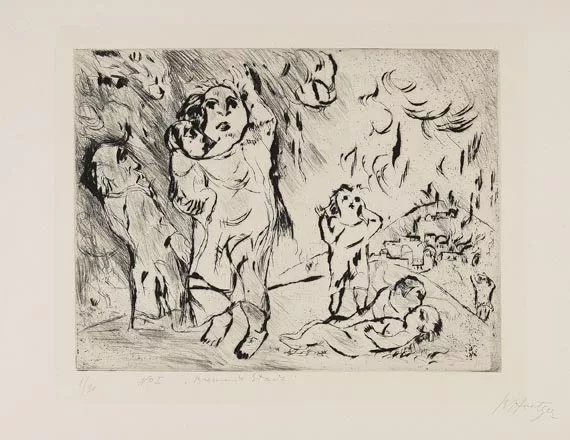Bernhard Hoetger — Sodom und Gomorrha (Brennende Stadt)