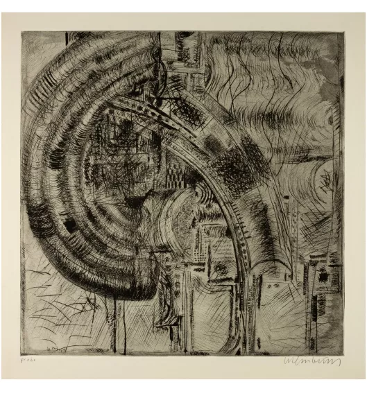 Bernhard Luginbühl — Radierungen III