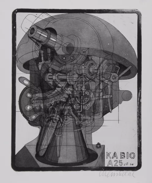 Bernhard Luginbühl — Kanonier Bio/ Ka Bio A 25, 1972
