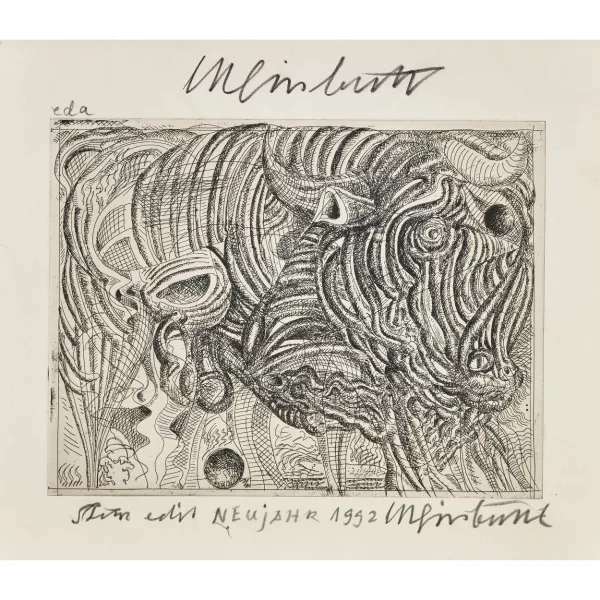Bernhard Luginbühl — "Maccheronistier".