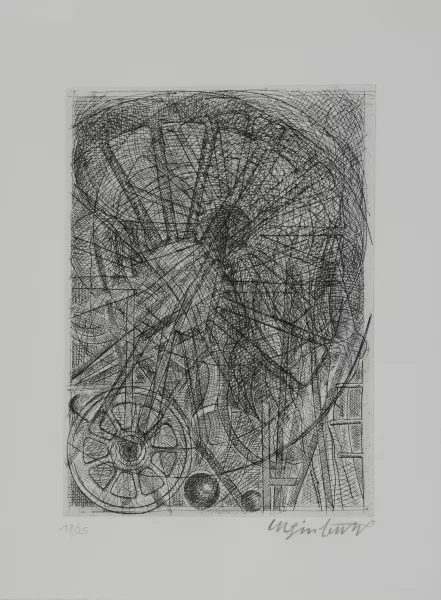 Bernhard Luginbühl — Schemenräder