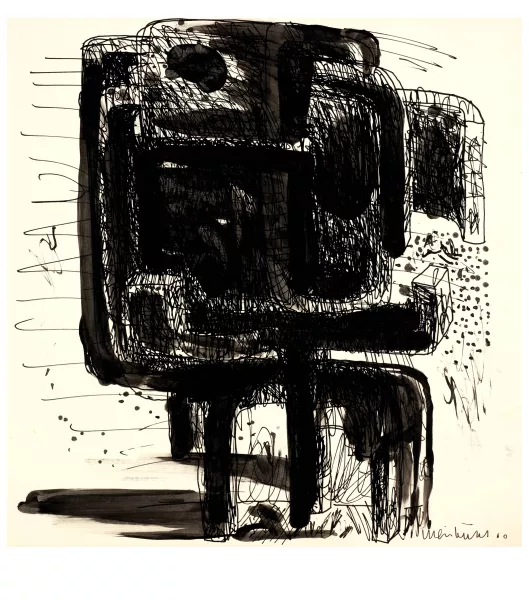 Bernhard Luginbühl — Studie für C-Figur