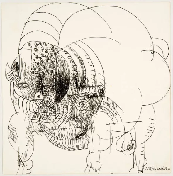 Bernhard Luginbühl — Stier