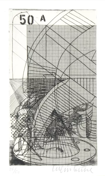Bernhard Luginbühl — Man soll das Oben nicht vor dem Oben loben, 1973
