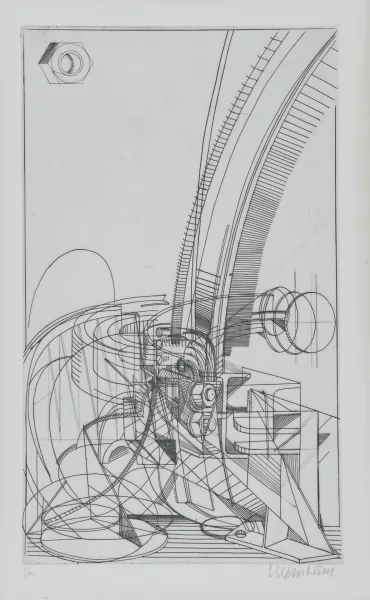 Bernhard Luginbühl — Stengel II, 1968