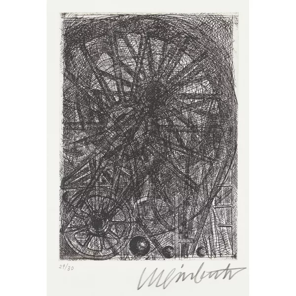 Bernhard Luginbühl — "Schemenräder".