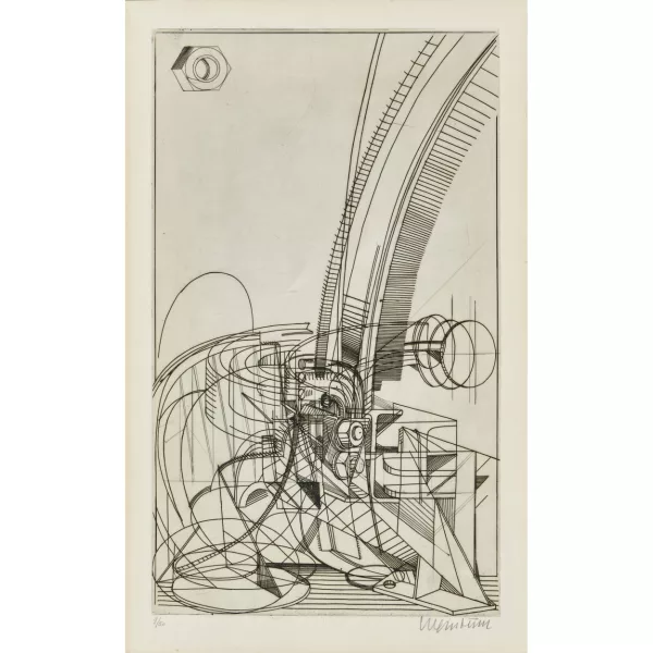 Bernhard Luginbühl — "Stengel II".