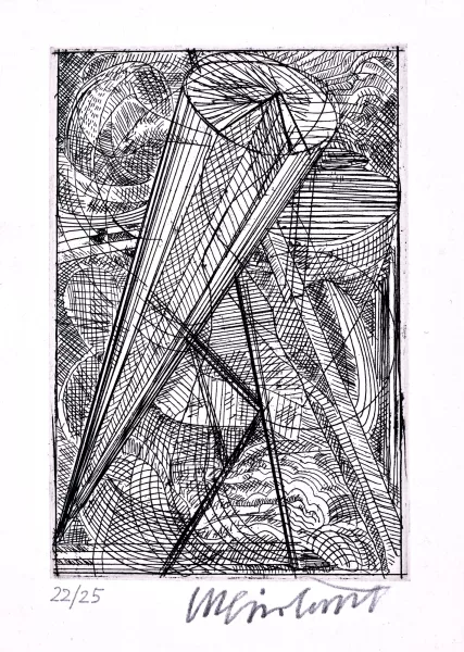 Bernhard Luginbühl — 6 Blätter: Ohne Titel